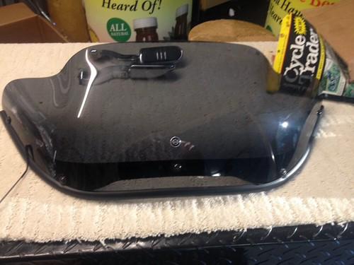 Harley davidson road glide timted windshield