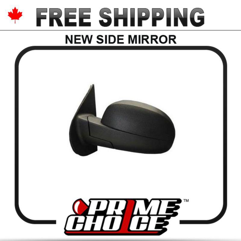 New power heated side view mirror left driver side