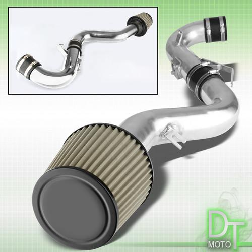 Stainless washable cone filter+cold air intake 2011-13 scion tc 2.5l 4cyl polish