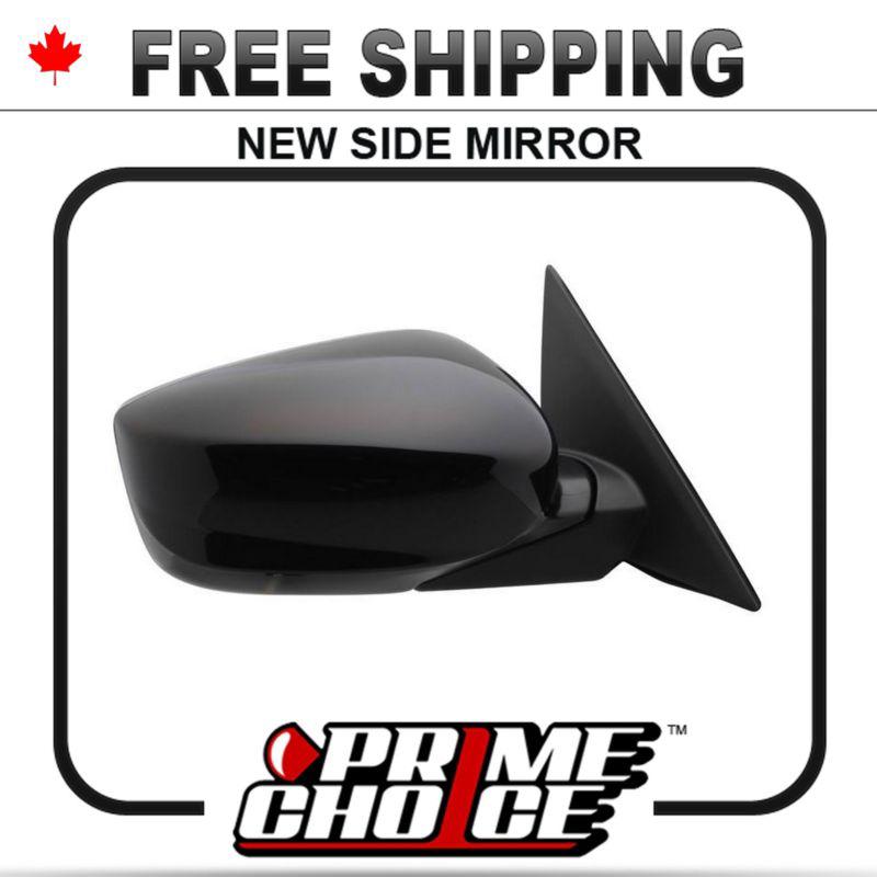 New power heated passenger side view mirror for honda accord sedan right door rh