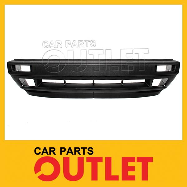 91 92 volkswagen golf jetta front bumper cover w/molded lower spoiler unpainted