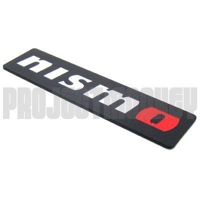 Nismo emblem black 180sx 240sx 300zx 350z 370z g35 g37 gt-r skyline silvia jdm