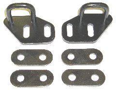 New mopar bucket seat latch bracket kit 1970-74 a/b/e-body