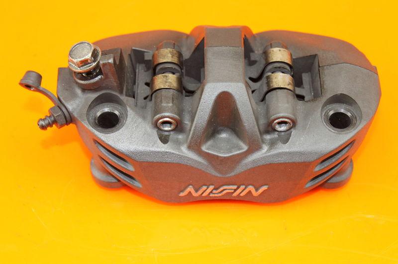 06 - 11 kawasaki zx14 zx14r  left front brake caliper with pads oem stock