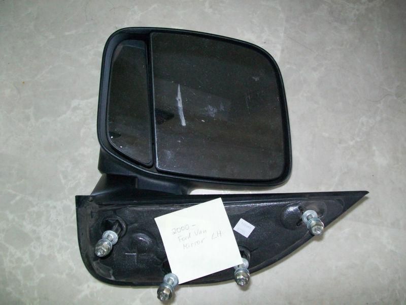 2002-2008 ford econoline van mirror, left side