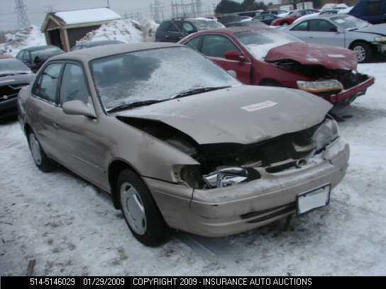 98 99 toyota corolla automatic transmission fwd 4 spd 602837