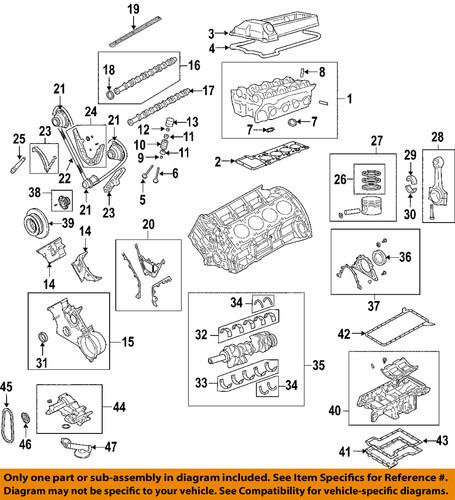 Land rover oem luf000020 engine crankshaft seal/seal, crankshaft