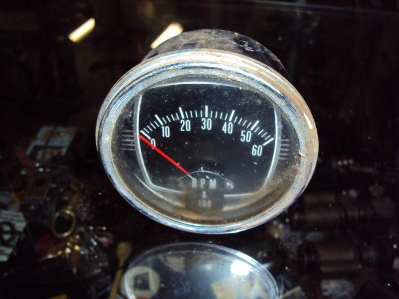Mercury tachometer vintage from the 60's rpmx100 and module 