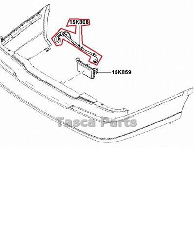 New oem parking aid wiring harness 2006-2011 lincoln town car #6w1z-15k868-aa