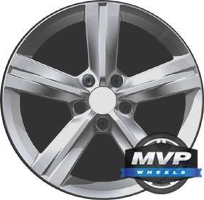 Factory oem 17" volkswagen eos wheel / rim - aly69921u77