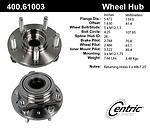 Centric parts 400.61003 front hub assembly