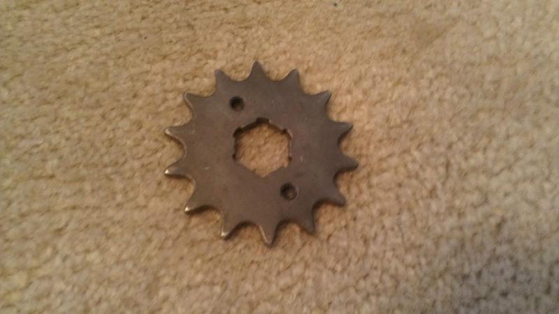 Jt sprocket front 14t steel fits yamaha tt350 xt350 tt600 & xt600