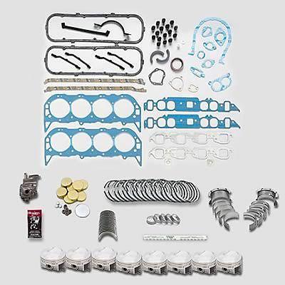 Fed mogul engine rebuild kit bbc mark iv 454 +.060" bore stock rods -.010" mains