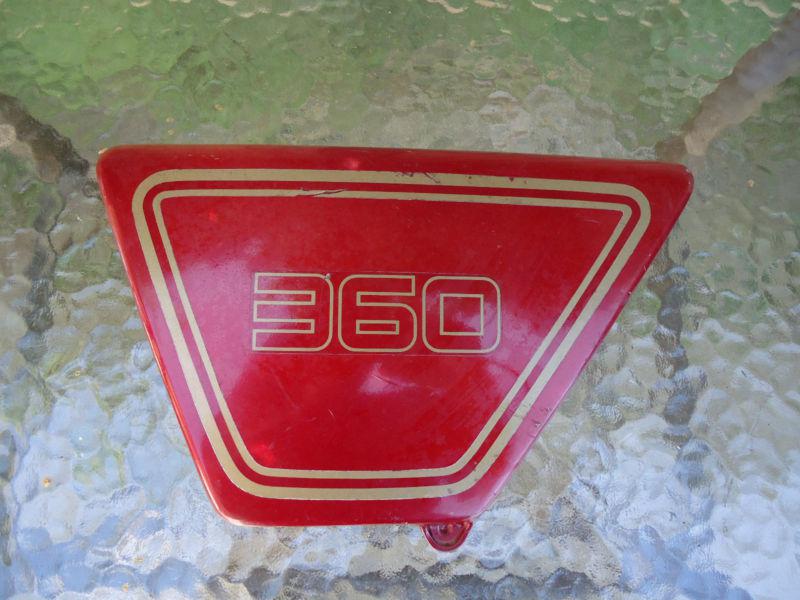 1977 yamaha xs 360 left side cover