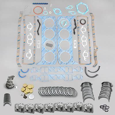 Federal mogul economy engine rebuild kit sbc 305 +.030" bore stock rods/mains