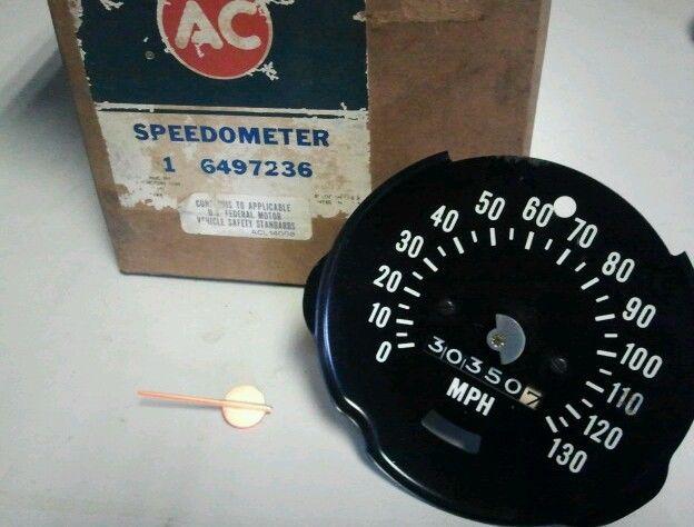 70 - 73 chevy camaro z28 130 mph speedometer w/ box berlinetta rs 74 75 76 77