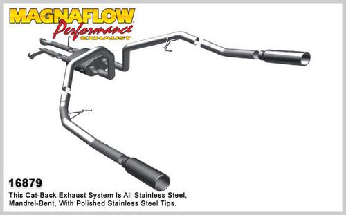 Magnaflow 16879 toyota truck tundra stainless catback system performance exhaust