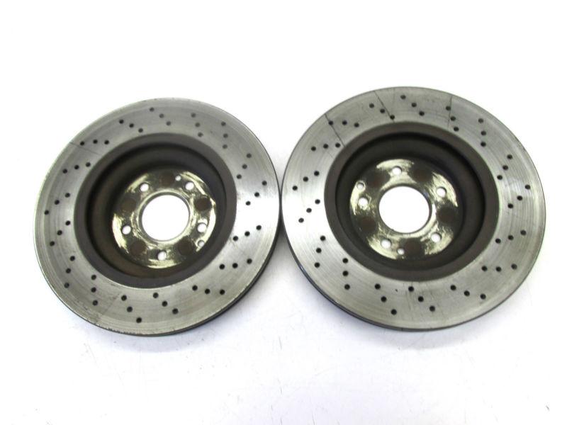 2005-2007 mercedes benz c230 w203 oem front brake rotors set of 2