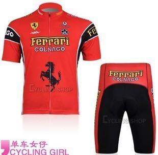 Lucky new_2013 bike bicycle cycling men's outdoor sports jersey +shorts s---3xl