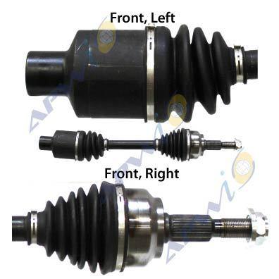 Apw int'l ch8364 cv half-shaft assembly-cv joint half shaft