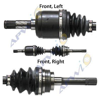 Apw int'l mz8062 cv half-shaft assembly-cv joint half shaft