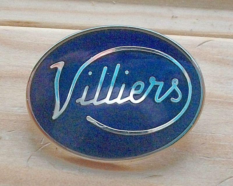 Villiers pin / badge 4t 2 stroke rocker 59 ace cafe racer ton up ahrma  