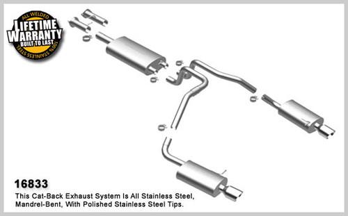 Magnaflow 16833  chevrolet truck trailblazer stainless cat-back system exhaust