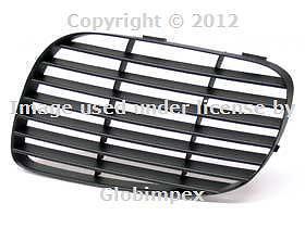 Porsche 955 cayenne t (03-06) grille left front genuine oem new + warranty