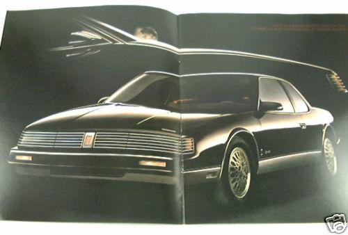 1986 86 oldsmobile toronado brochure 2dr coupe brougham