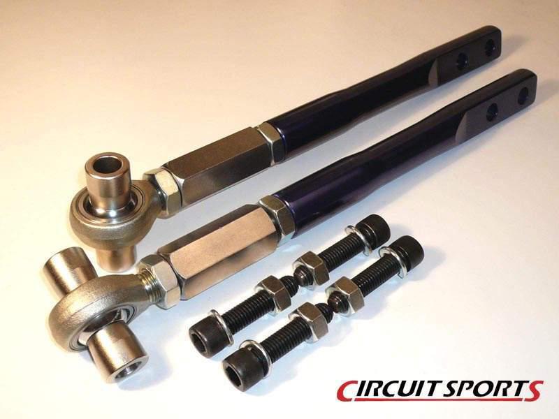 Circuit sports tension rods nissan s14 240sx front adjustable 95-98