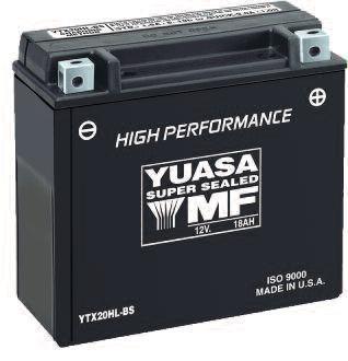 Yuasa factory activated maintenance free battery - gyz20l  yuam720gz