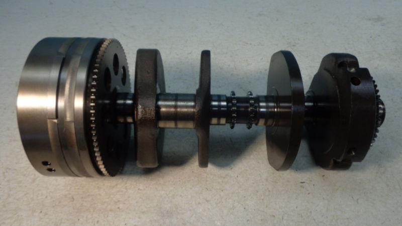 1983 yamaha venture xvz12 crank shaft w/ magneto flywheel ym233