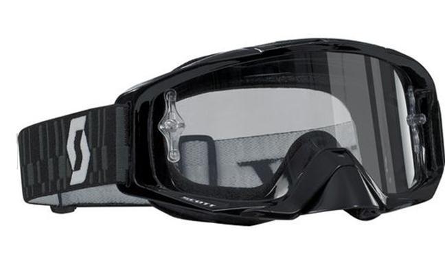 Scott usa tyrant goggles black/clear lens