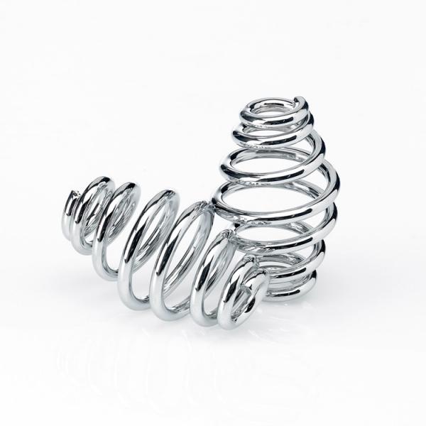 3 inch triple chrome plated seat springs pair harley custom atv motorcycle 