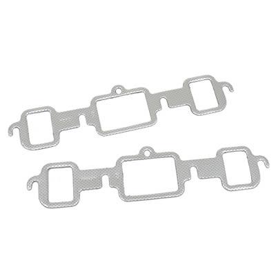 Steel core laminate fel-pro ms90021 exhaust manifold gaskets stock port -