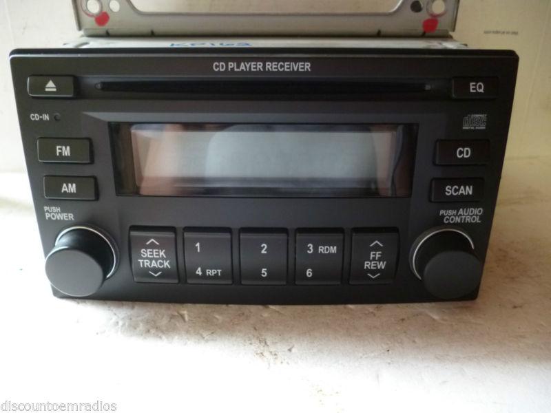 06-08 kia sedona 07 entourage radio cd 961404d100va oem *