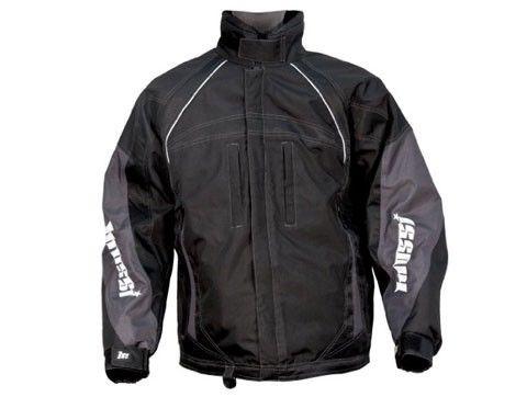 Mossi men's maxx black warm winter snowmobile jacket-l / xl / 3xl -new-free ship