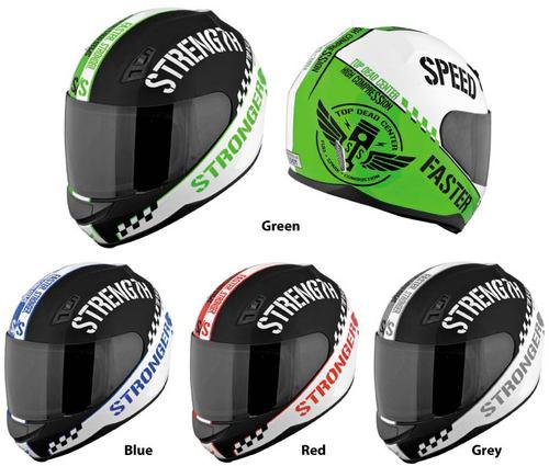 New speed & strength top-dead-center ss700 adult helmet, gray, xs