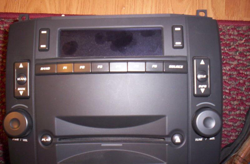 Cadillac cts am-fm-stereo-cd player  (opt u2r), id 15280955 parts