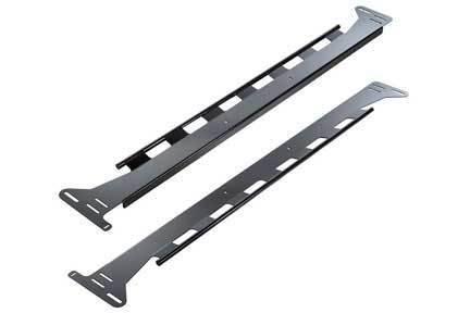 Kargo master 78-inch full-length bed rail support mounts (for trucks with cap)