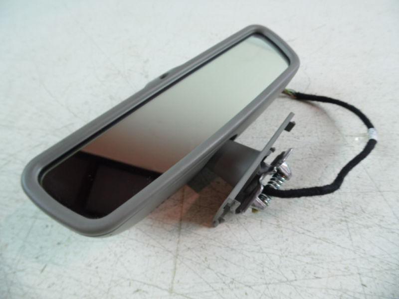 04 05 06 07 audi a8 a8l 4.2l rear view rearview gray mirror auto dim oem dimming