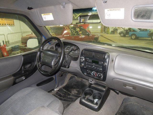 1999 ford ranger sunvisor passenger rh gray w/mirror 2274391