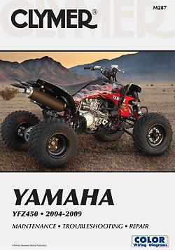 Clymer manual yam yfz450 m287