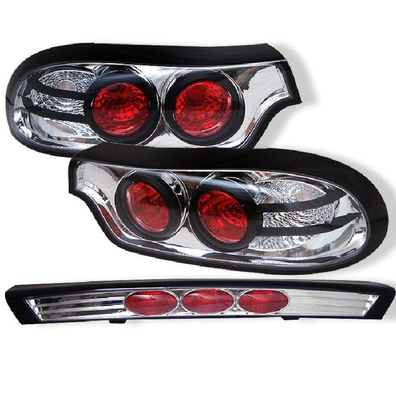 Tln mazda rx7 1993 94 95 96 97 98 99 2000 01 altezza tail lights - chrome