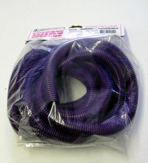 15 feet purple 3/4 inch dia. split wire loom hose cover conduit poly tube tubing