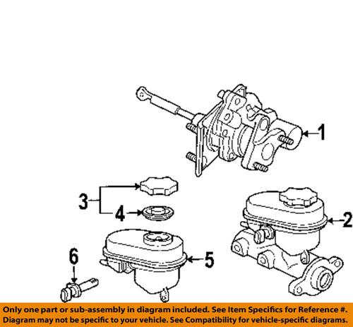 Gm oem 20941664 power brake unit/power brake booster