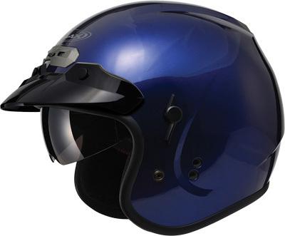 Gmax gm32 o/f helmet w/sun shield blue s g1320494