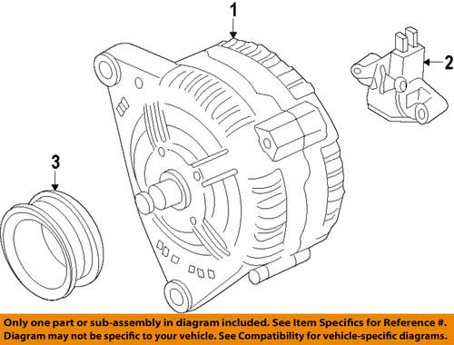 Volkswagen oem 022903119c alternator pulley