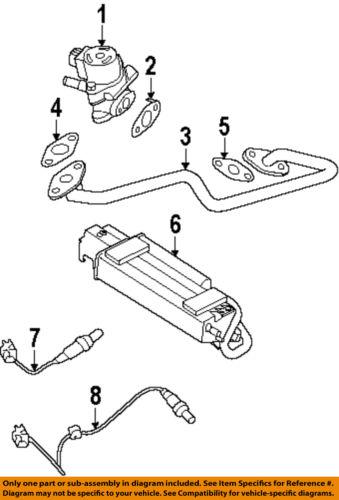 Jaguar oem aj89071 egr valve gasket