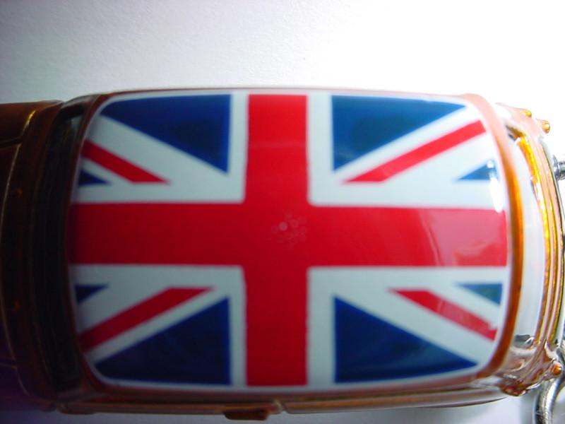 New 3d austin mini cooper custom keychain keyring key fob top gear british ride!